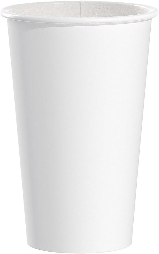 Solo Foodservice 16 Oz White Paper Hot Cups for Any Occasion