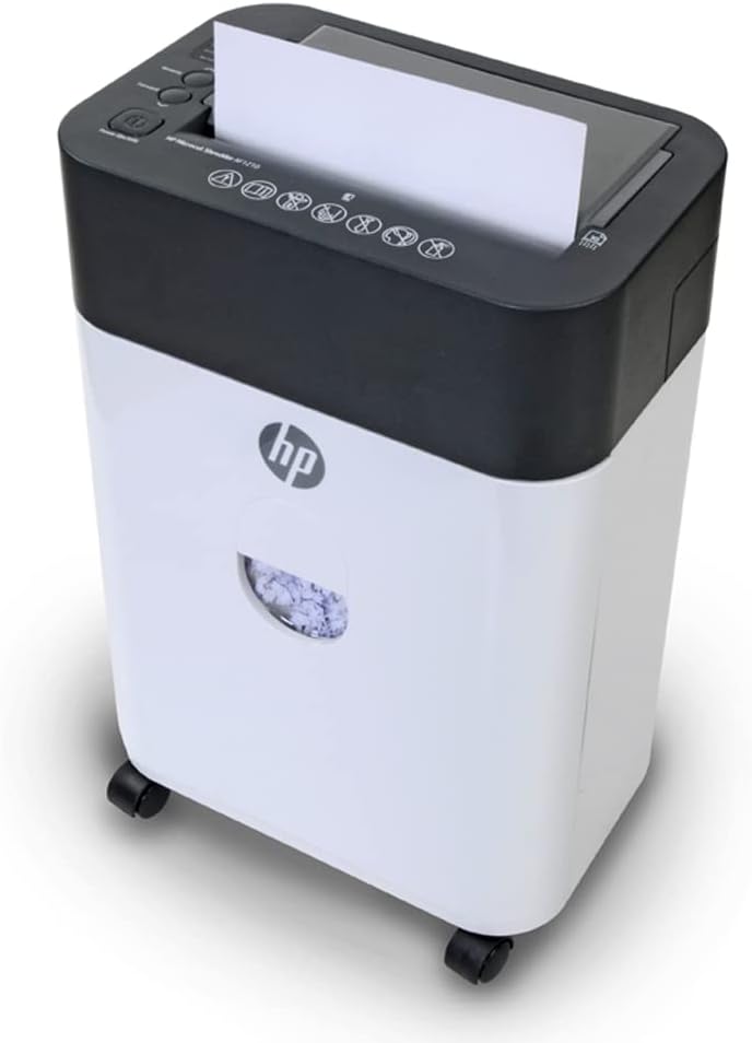 HP Paper Shredder Micro Cut with 120-Sheet Auto Feed Feature