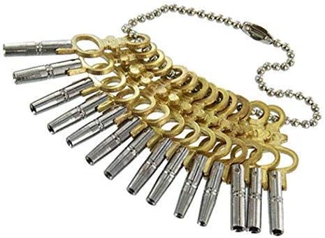 Pocket Watch Key Set for Smooth Winding