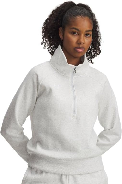 Under Armour womens Rival Fleece Half Zip for Ultimate Comfort