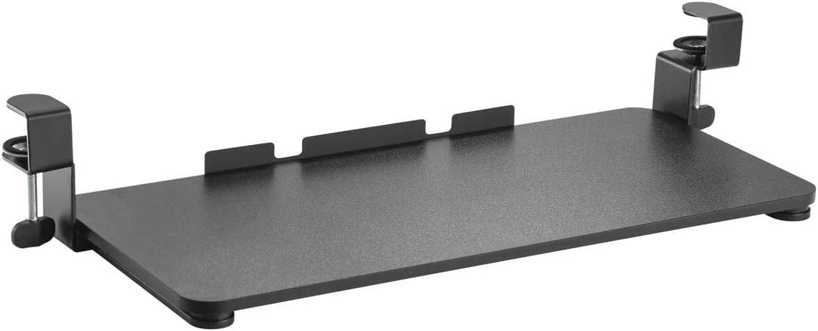 Effortlessly Organize Workspace with Keyboard Tray Mount