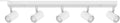 Plug in Track Lighting LED 5-Light Kit - Versatile Ceiling and Wall