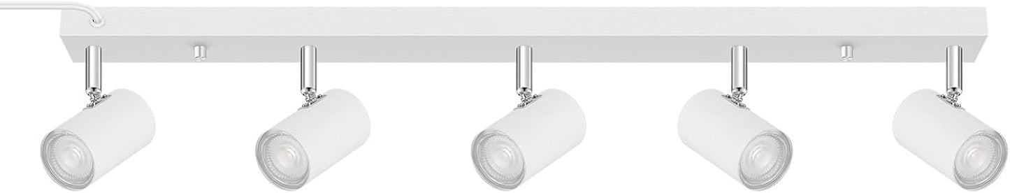 Plug in Track Lighting Kit for Kitchen and Living Room Use