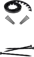 EasyFlex Heavy-Duty No-Dig Landscape Edging 20 ft Kit - Durable Border