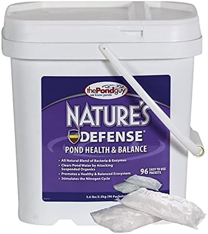 Nature's Defense 96 Packets for Balanced Pond Ecosystem Care
