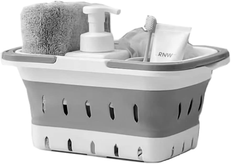 Collapsible Shower Caddy Tote - Portable Organizer