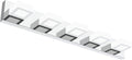 Dimmable Chrome Bathroom Light Fixtures 5 Lights - Modern LED Vanity