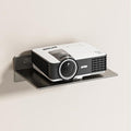 No Drill Floating Wall Shelf - Damage Free Projector Mount and Media