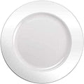 Enhance Dining Elegance: White Charger Plates - Set of 10