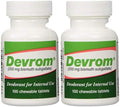 DEVROM Tablets Internal Deoderant 200MG 100 Chewable Tablets (2)