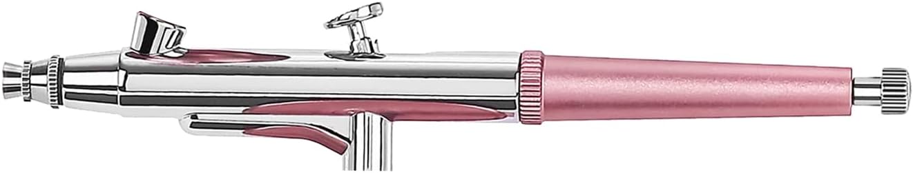 Portable Airbrush Kit - Precision Painting & Decorating (Pink)