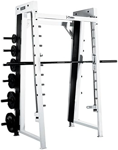 White Counter Balanced Smith Machine - Stable Lifts