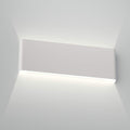 15.75in Matte White Modern Vanity Light - Up and Down LED Bathroom