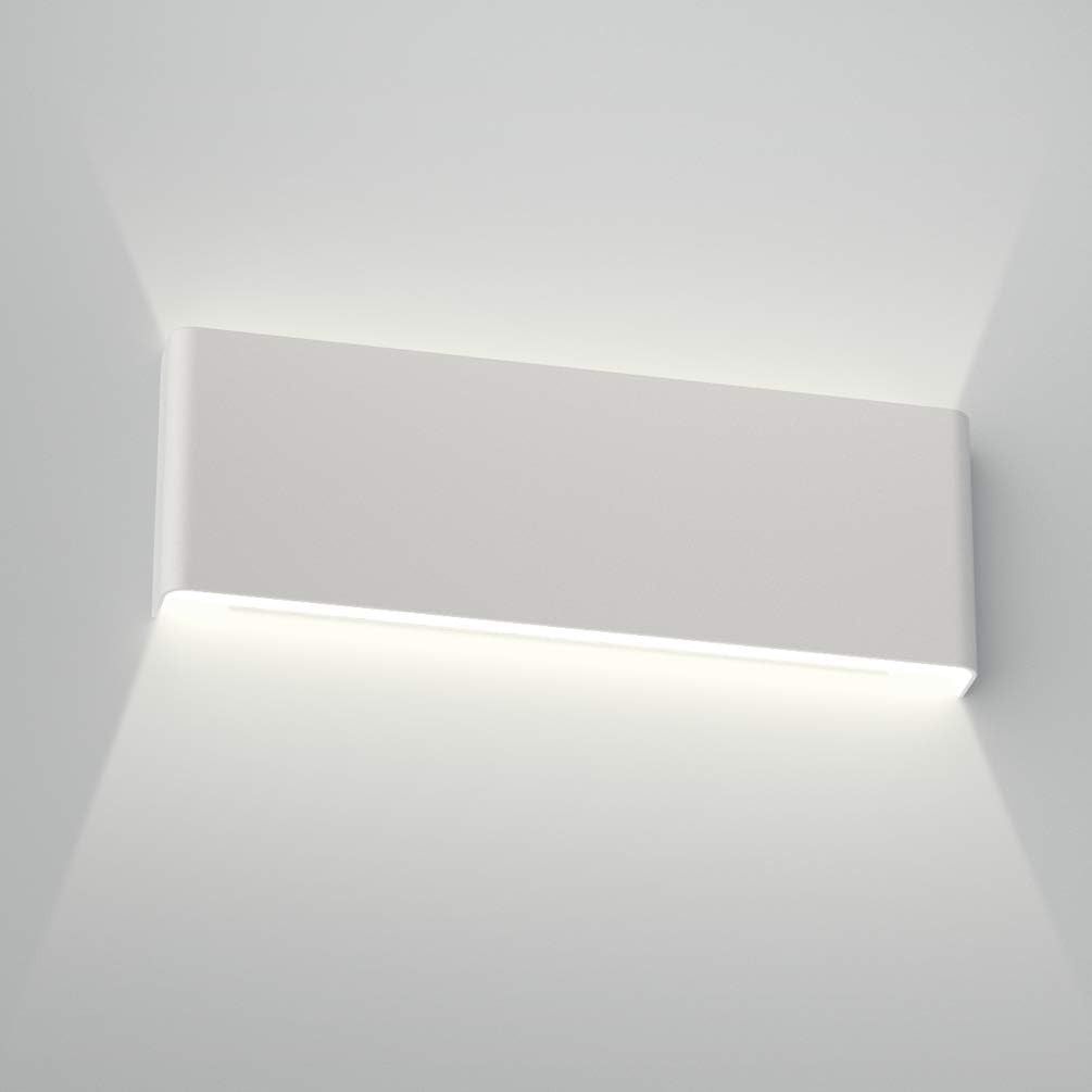 Aipsun 15.75in Matte White Modern Vanity Light for Bathroom