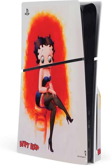 Official Betty Boop PS5 Slim Decal - Upgrade Your Console