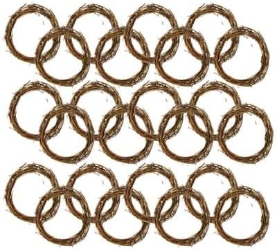 Natural Grapevine Wreaths for Rustic Home Decor and Events