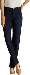 Lee Women's Relaxed Fit Straight Leg Jean - Comfortable Everyday all