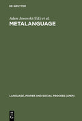 Metalanguage: Social and Ideological Perspectives Review