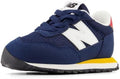 New Balance Kid's 237 V1 Bungee Sneaker - Comfortable, Classic Look