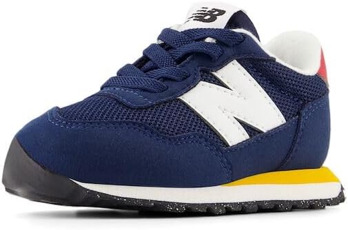 New Balance Kid's 237 V1 Bungee Sneaker for Active Kids