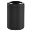 Black Bathroom Trash Can 10L Open Top - Simple, Durable Design