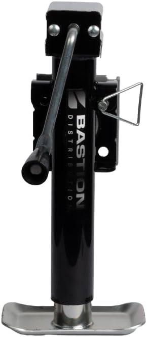 Bastion Distribution Weld-On Side-Wind Jack for Trailers