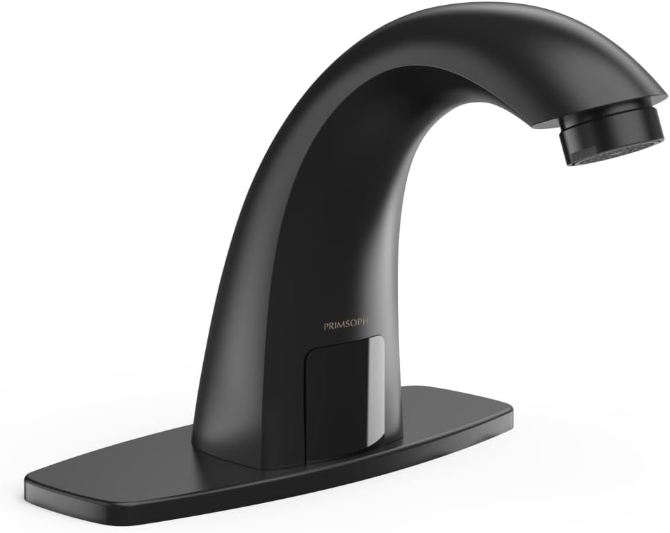 PRIMSOPH Touchless Bathroom Sink Faucet with Infrared Sensor
