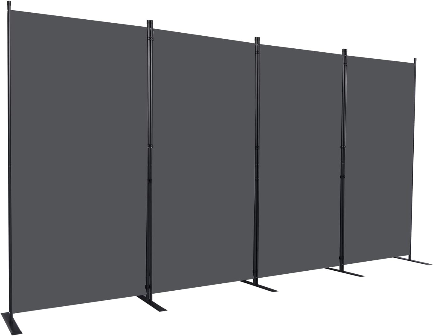Room Divider 4 Panel Folding Privacy Screens for Versatile Use