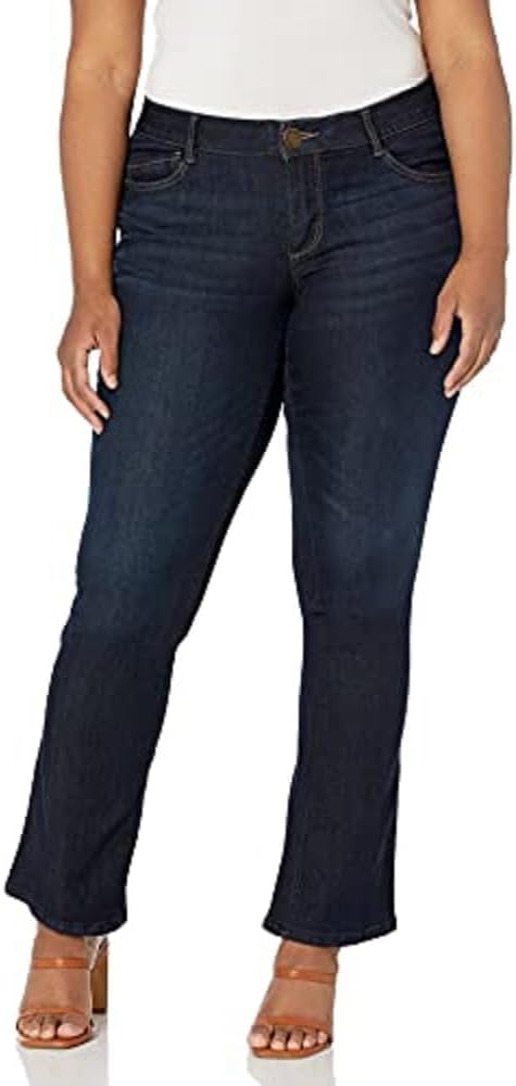 Democracy Plus Size Itty Bitty Boot Jean with AB Solution Tech