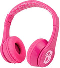 Barbie Bluetooth Headphones for Kids - Pink Wireless Foldable