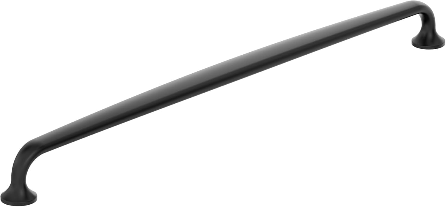 Amerock Renown 12-5/8 inch Matte Black Cabinet Pull Review
