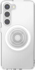 PopSockets Case for Samsung Galaxy S23 - Clear MagSafe-Compatible Grip
