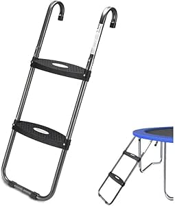 HBTower Trampoline Ladder with Wide Steps for Safe Climbing