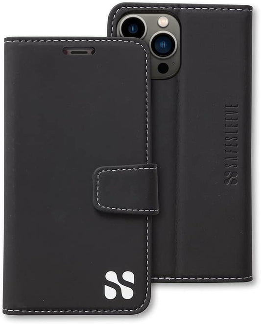 SafeSleeve iPhone 13 EMF Blocking Case with RFID Wallet Feature