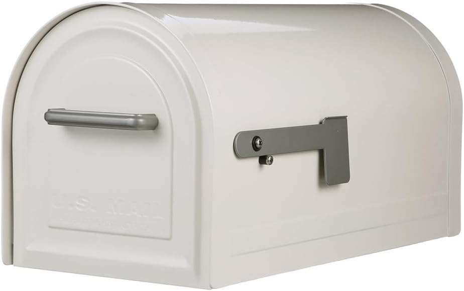 Secure Locking Mailbox for Outside Use - Heavy Duty Steel Design