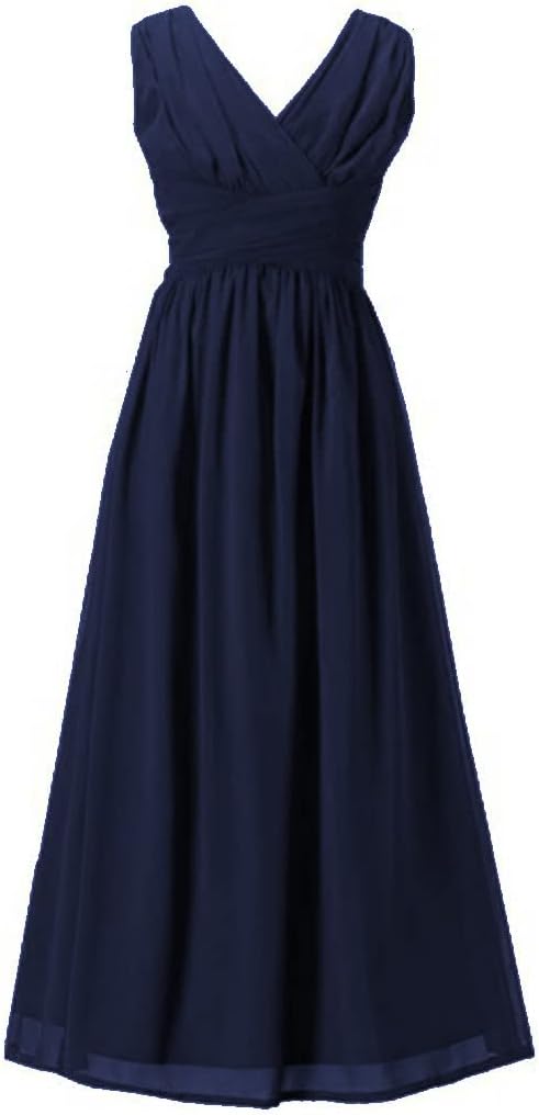 Juniors Long Bridesmaid Dress for Flower Girls by Happy Rose