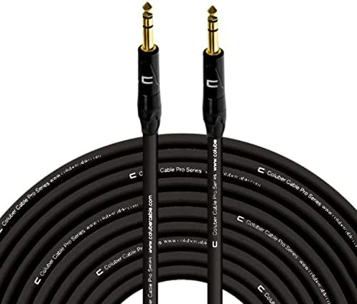 Coluber Cable 100 Feet TRS Male to Male for Superior Sound Quality