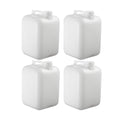 FastRack 5 Gallon Water Jug Pack of 4 - Leak-Proof Food-Grade Storage