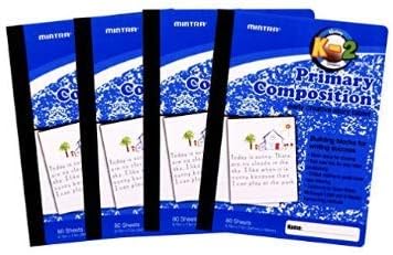 Mintra Office Hardcover Composition Notebooks