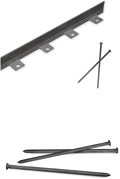 EasyFlex Aluminum No-Dig Landscape Edging for DIY Projects