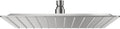 Square Rain Shower Head Ultra-Thin 12in Ceiling - High Pressure Spa
