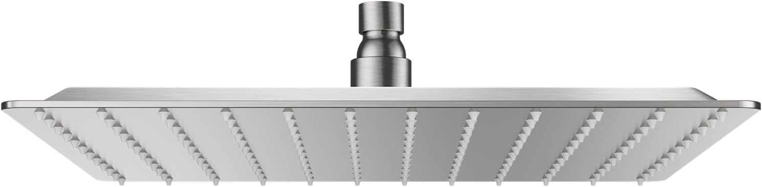 Square Rain Shower Head - Ultra-Thin 304 Stainless Steel Design