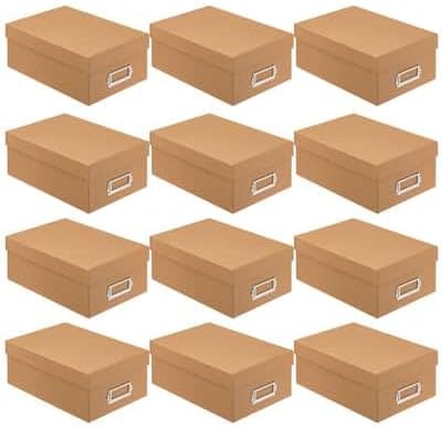 Kraft Memory Box by Simply Tidy - Organize Photos and Keepsakes