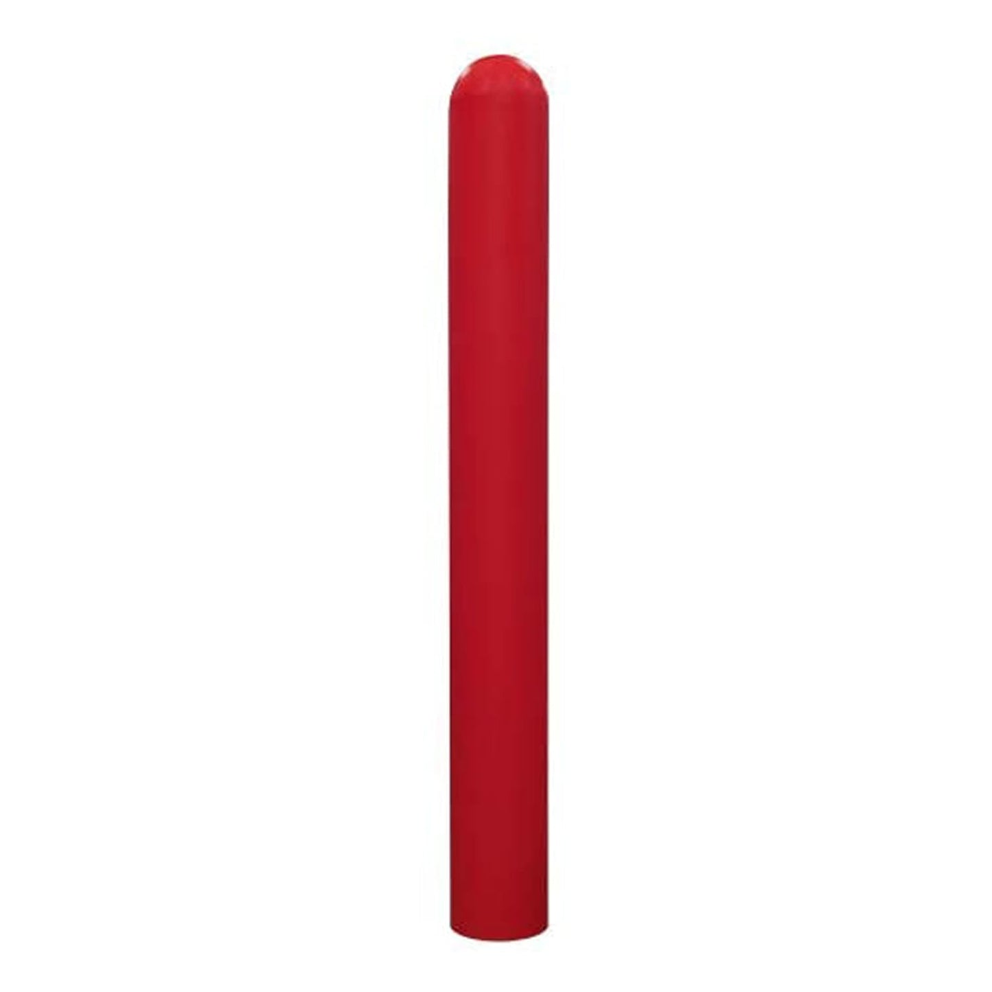 Ideal Shield 1/8 Red Safety Bollard Cover for 6 in x 60 in Posts