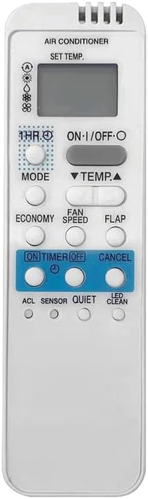 Sanyo Air Conditioner Remote Control - Easy Operation