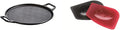 14 in Cast Iron Pizza Pan with Scrapers - Design-Forward Cookware
