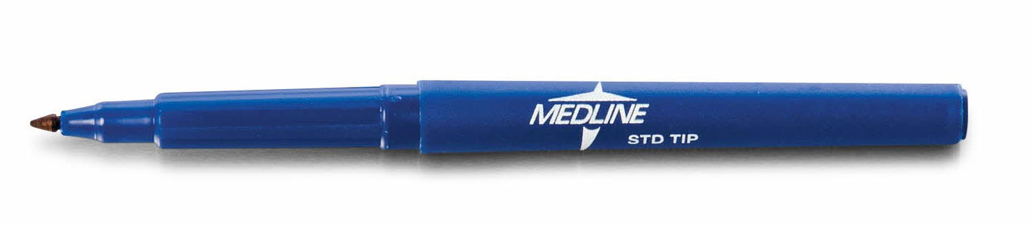 Medline Surgical Skin Markers with Ruler and Labels for Precision