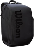 WILSON Super Tour Pro Staff Tennis Bag - Secure 2-Racket Backpack