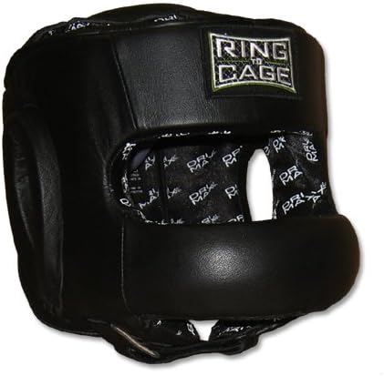 Ultimate Protection: Full Face Sparring Headgear by Ring to Cage