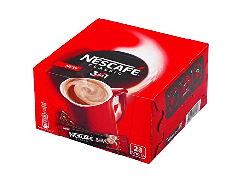 Nescafe Classic 3 in 1 Instant Coffee: 28 Sachets x 16.5g